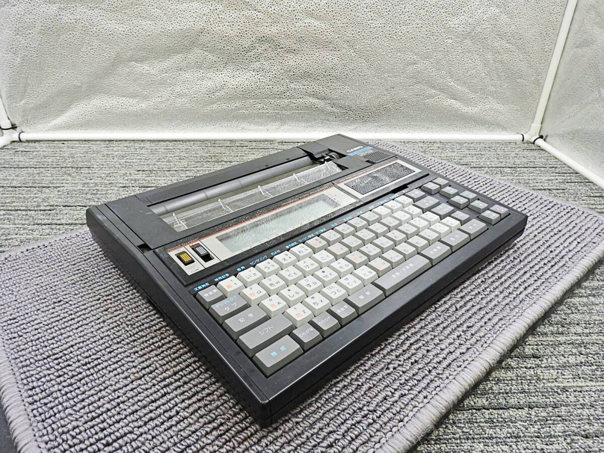 CASIO カシオ■CASIOWORD/カシオワード HW-110 ワープロ 当時物 通電OK■ジャンク品「管理№KT667」拍卖