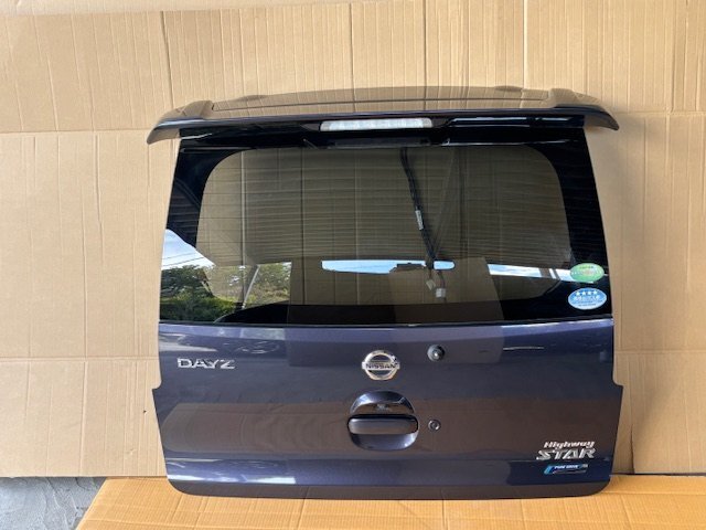 デイズ ハイウェイスター B21W 純正 バックドア リアゲート(パープルV09)【Y7742】個人宅配送不可 支店止 引取りOK拍卖