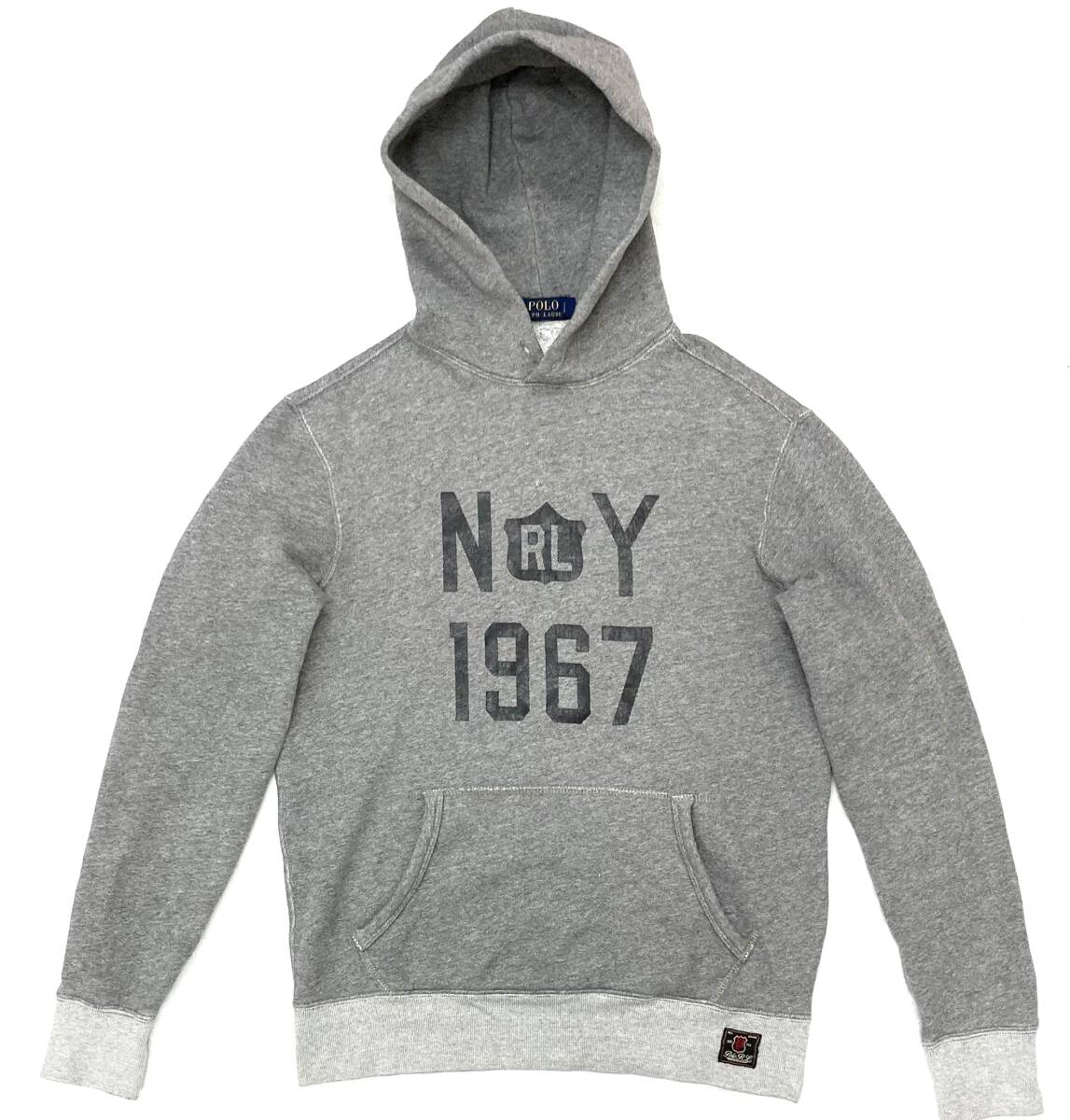 Ralph Lauren ラルフローレン 2トーン パーカー ビンテージ サンプリング S グレー NY 1967 RL拍卖