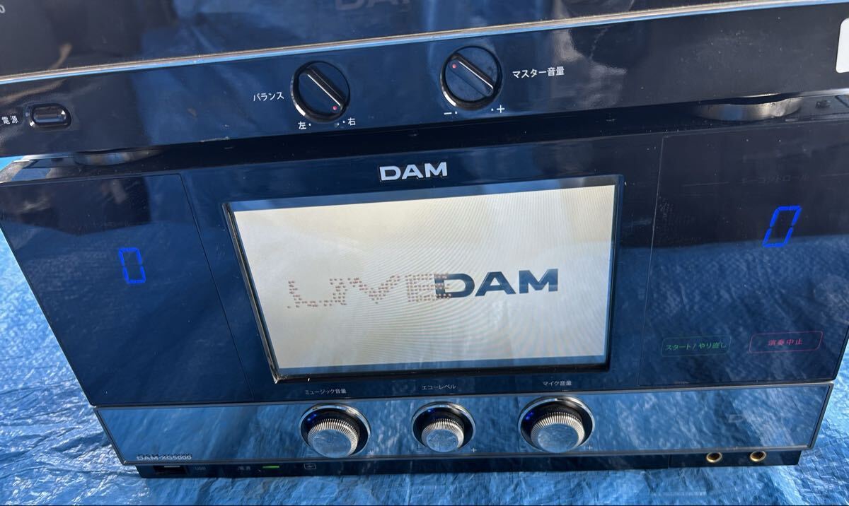 通電確認済 第一興商 DAM-XG5000 第一興商 DAM-AD5000(2点セット)拍卖