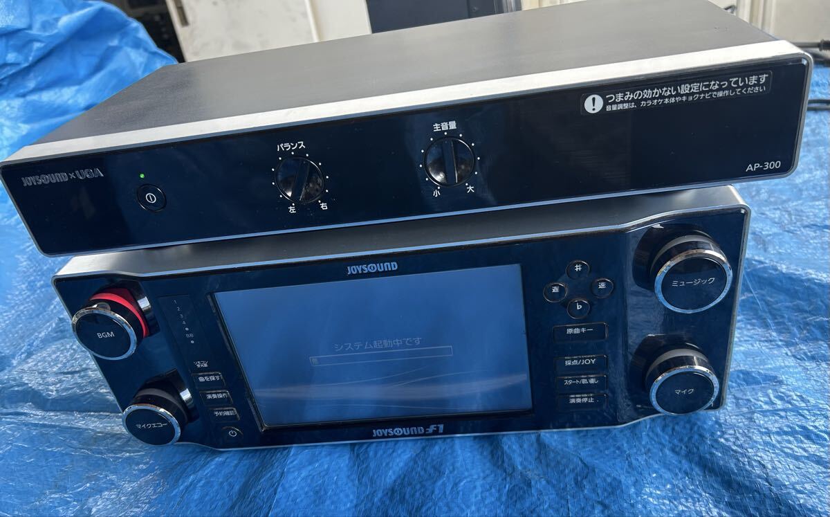 通電確認済JOYSOUND JS-F1 JOYSOUNDxUGA AP-300(2点セット)拍卖
