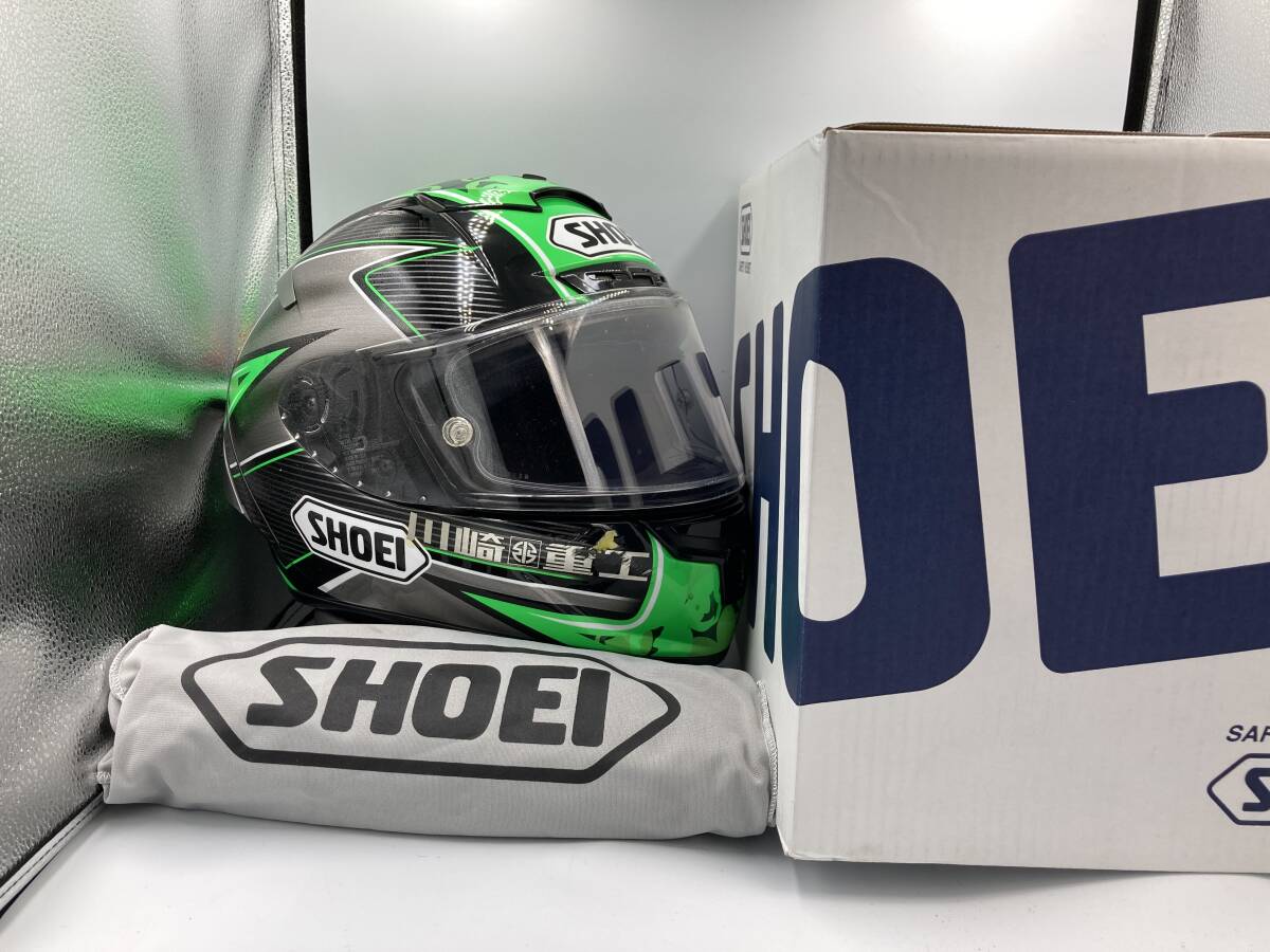 SHOEI ショウエイ X-Fourteen エックス フォーティーン X14 X-14 ラバティー LAVERTY フルフェイス ヘルメット Lサイズ拍卖