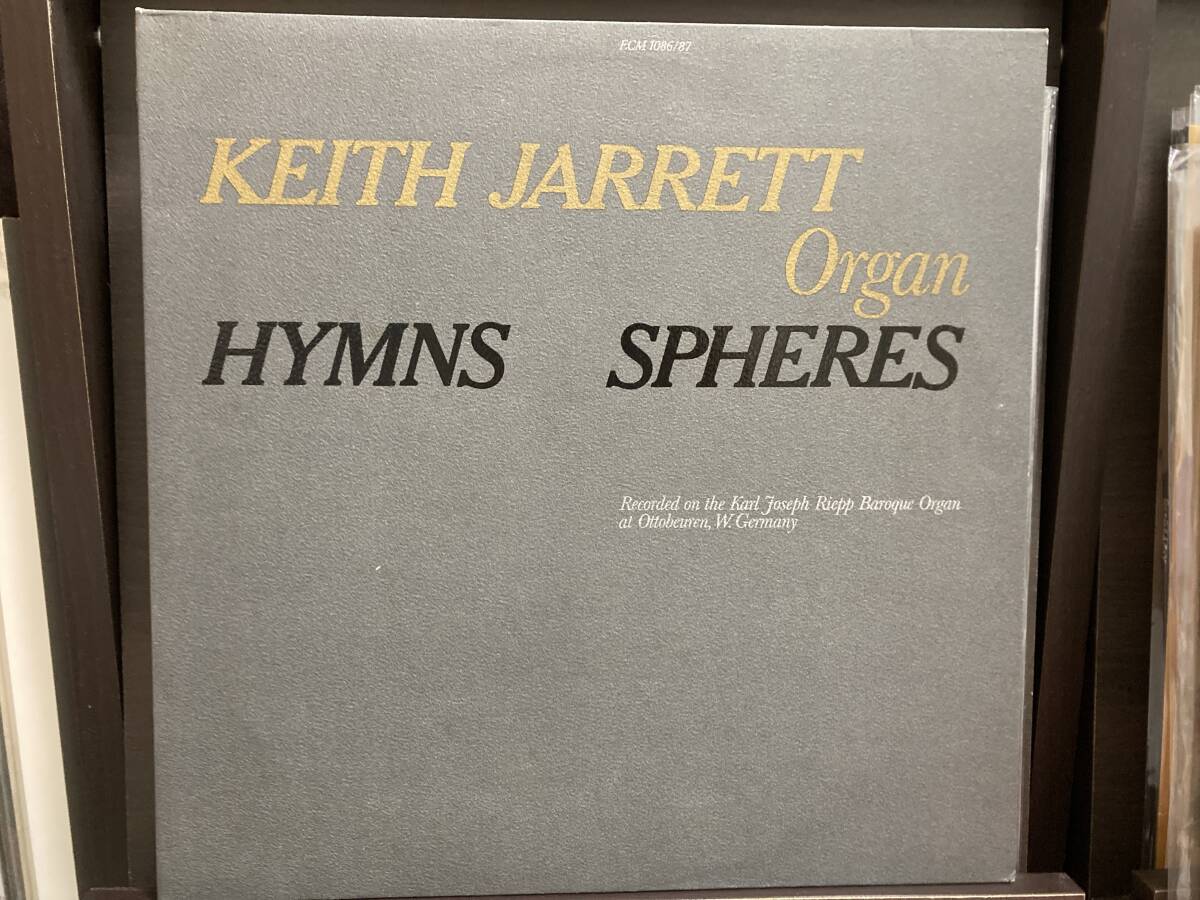 【2LP】KEITH JARRETT ☆ Hymns Spheres 76年 GER ECM Records 輸入盤 ドイツ盤 アナログ オルガン 名盤 ゲートフォルド 盤ヤケ ジャンク拍卖