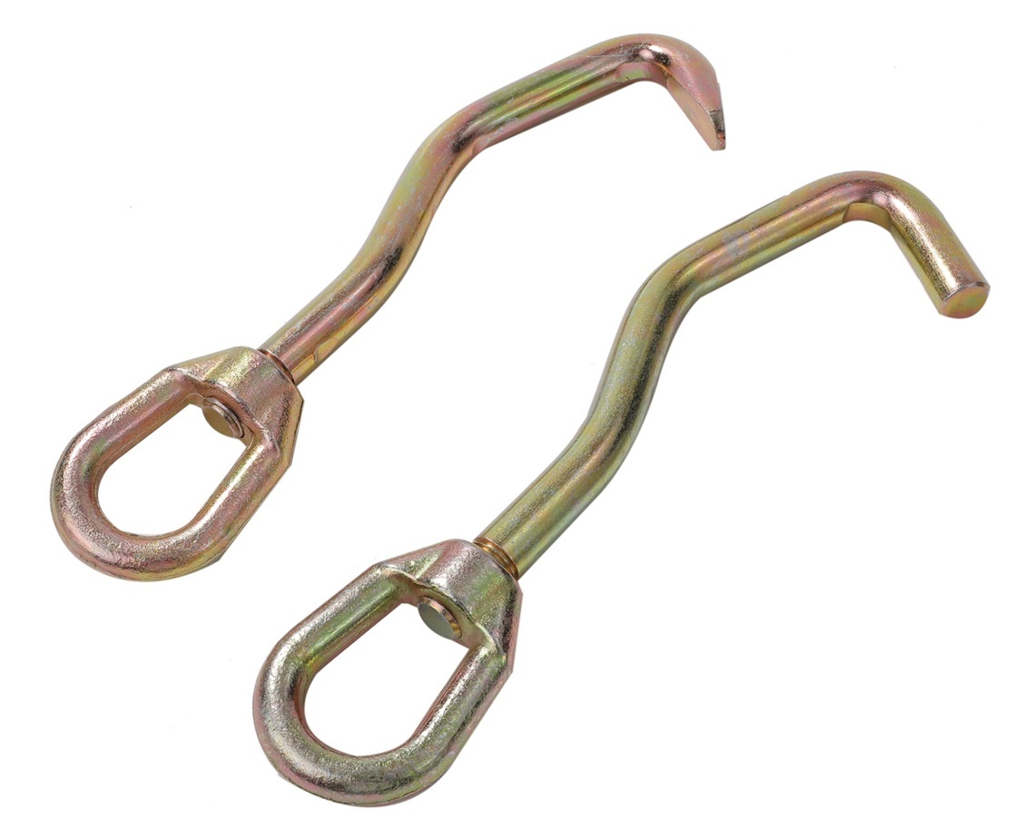 L型 L字 フック 先端形状 平型 丸型 2個セット 鈑金 修理 フレーム 修正 ボディー プーラー 自動車 修復 引き出し 工具 2t 汎用 社外品拍卖