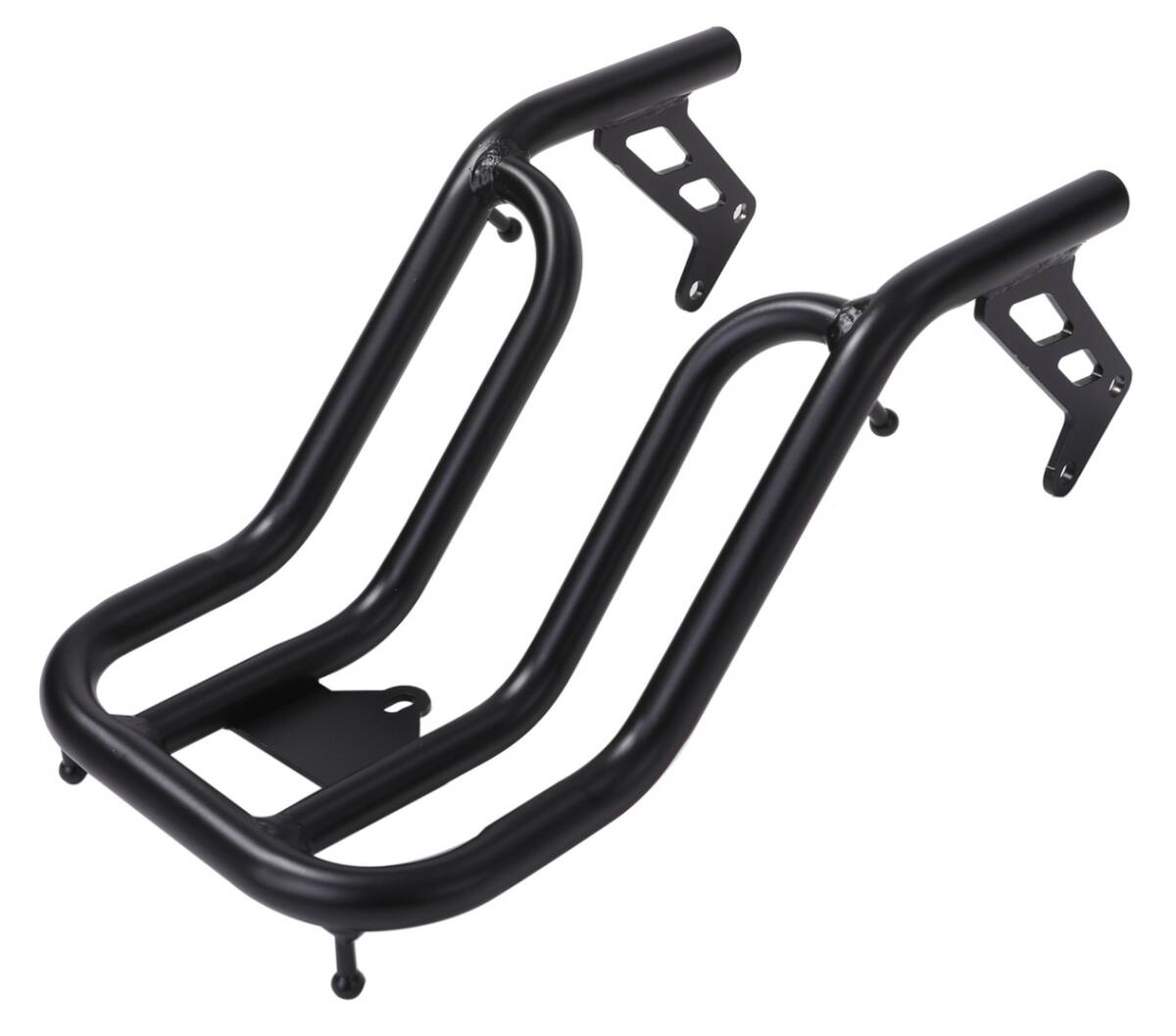 ホンダ 用 センターキャリア ブラック 黒 ハンターカブ CT125 JA55 JA65 外装 荷台 アクセサリー バイク カスタム パーツ 汎用 社外品拍卖