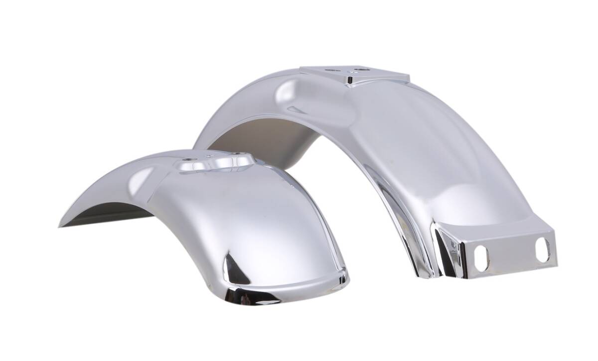 ホンダ用 フロント リア フェンダー 前後セット シルバーメッキ モンキー ゴリラ バイク カスタム パーツ 社外品拍卖