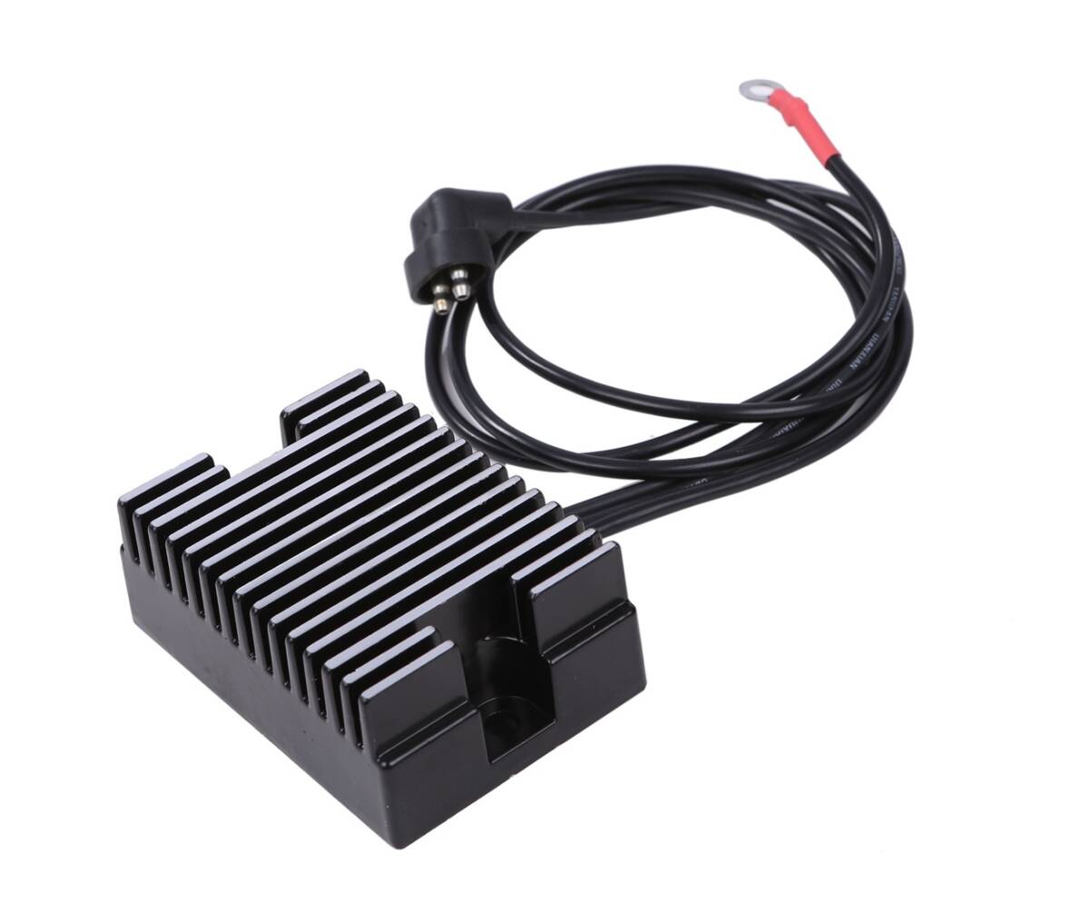 ハーレー レギュレーター レギュレター ブラック 黒 89~99年 EVO ビッグツイン 汎用 社外品拍卖