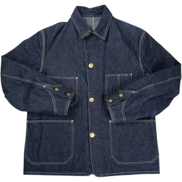 At Last & Co アットラスト/BUTCHER PRODUCTS LOT704 COVERALL カバーオールジャケット インディゴ Size 【40】 【中古品-良い】 20825390拍卖