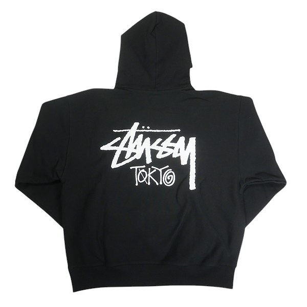 STUSSY ステューシー STOCK TOKYO HOOD BLACK 東京限定パーカー 黒 Size 【S】 【新古品・未使用品】 20825585拍卖