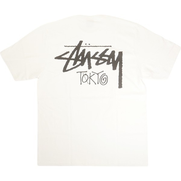 STUSSY ステューシー STOCK TOKYO TEE WHITE 東京限定Tシャツ 白 Size 【L】 【新古品・未使用品】 20825569拍卖