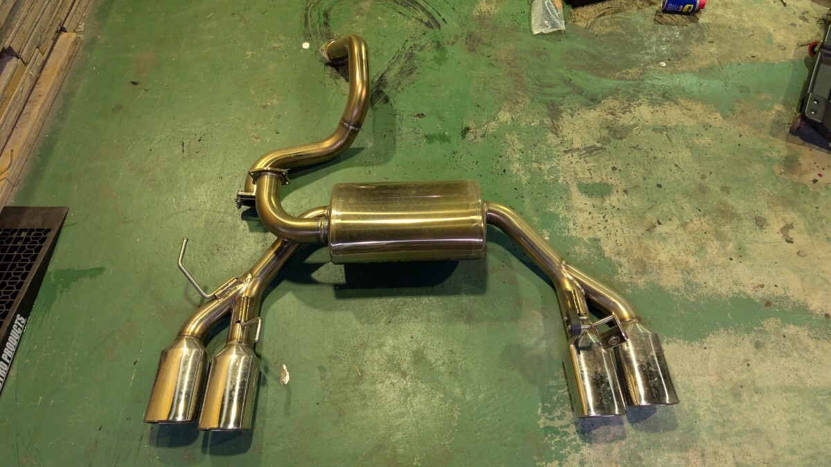 ランドクルーザー250 ガソリン モデリスタエアロ用 ガナドールマフラー 拍卖