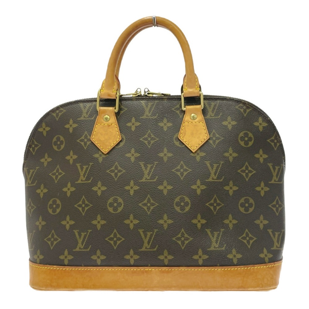LOUIS VUITTON ルイ・ヴィトン M51130 モノグラム PVC アルマPM ハンドバッグ ブラウン 455915 ハンドバッグ拍卖