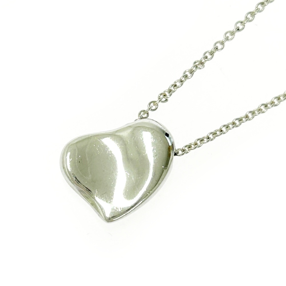 TIFFANY&Co. ティファニー シルバー エルサペレッティ フルハート ネックレス 3.1g 925刻印 472937 ネックレス拍卖