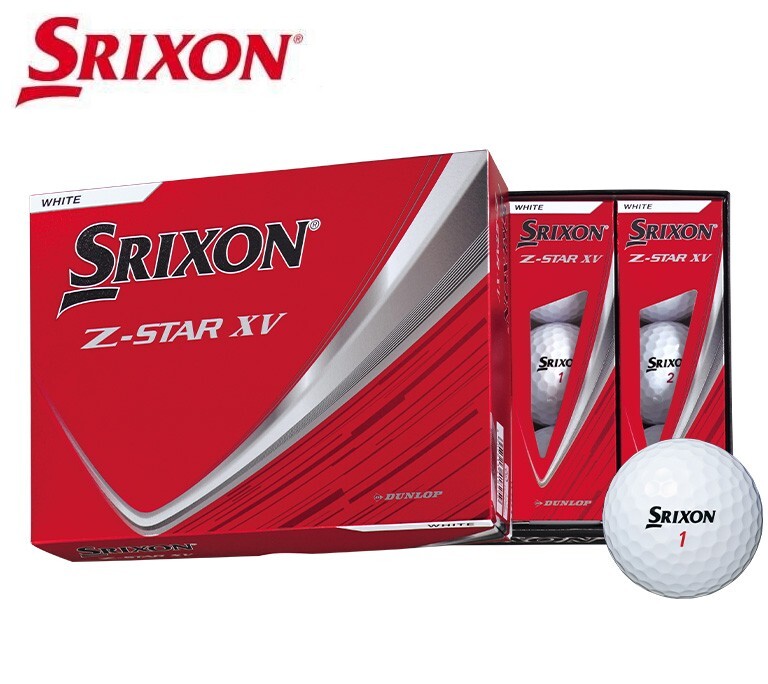 新品★ダンロップ★スリクソン Z-STAR XV ボール★SRIXON★2025★ホワイト★1箱★12球★1ダース★送料無料拍卖