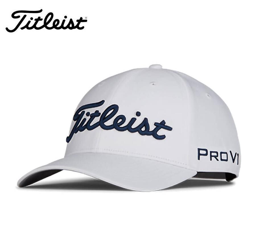 新品★タイトリスト★TH25ATPA ツアー パフォーマンス キャップ★2025★【14】ホワイト/ネイビー拍卖