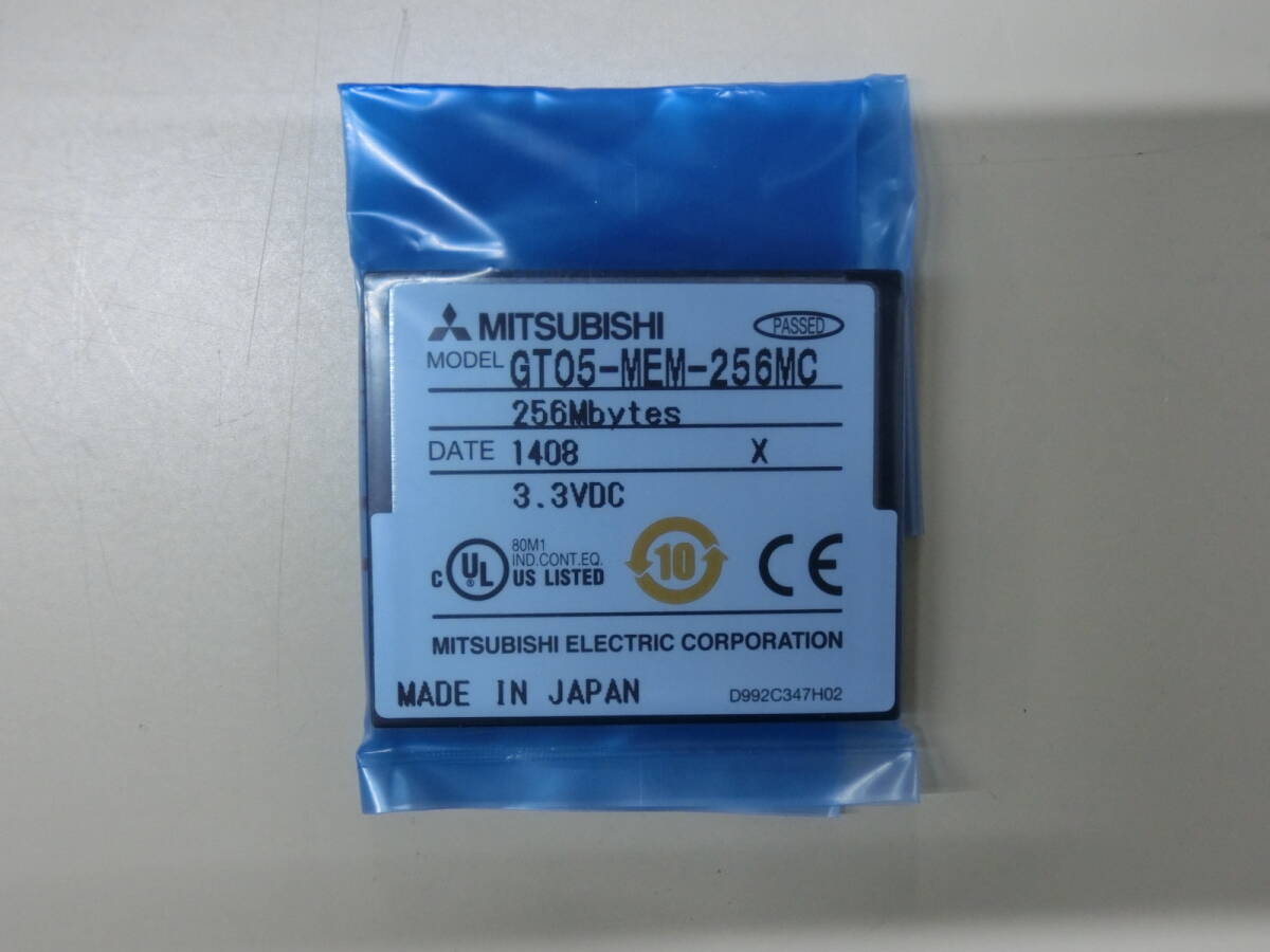 三菱電機 GT05-MEM-256MC CFカード メモリーカード 256MB MITSUBISHI拍卖
