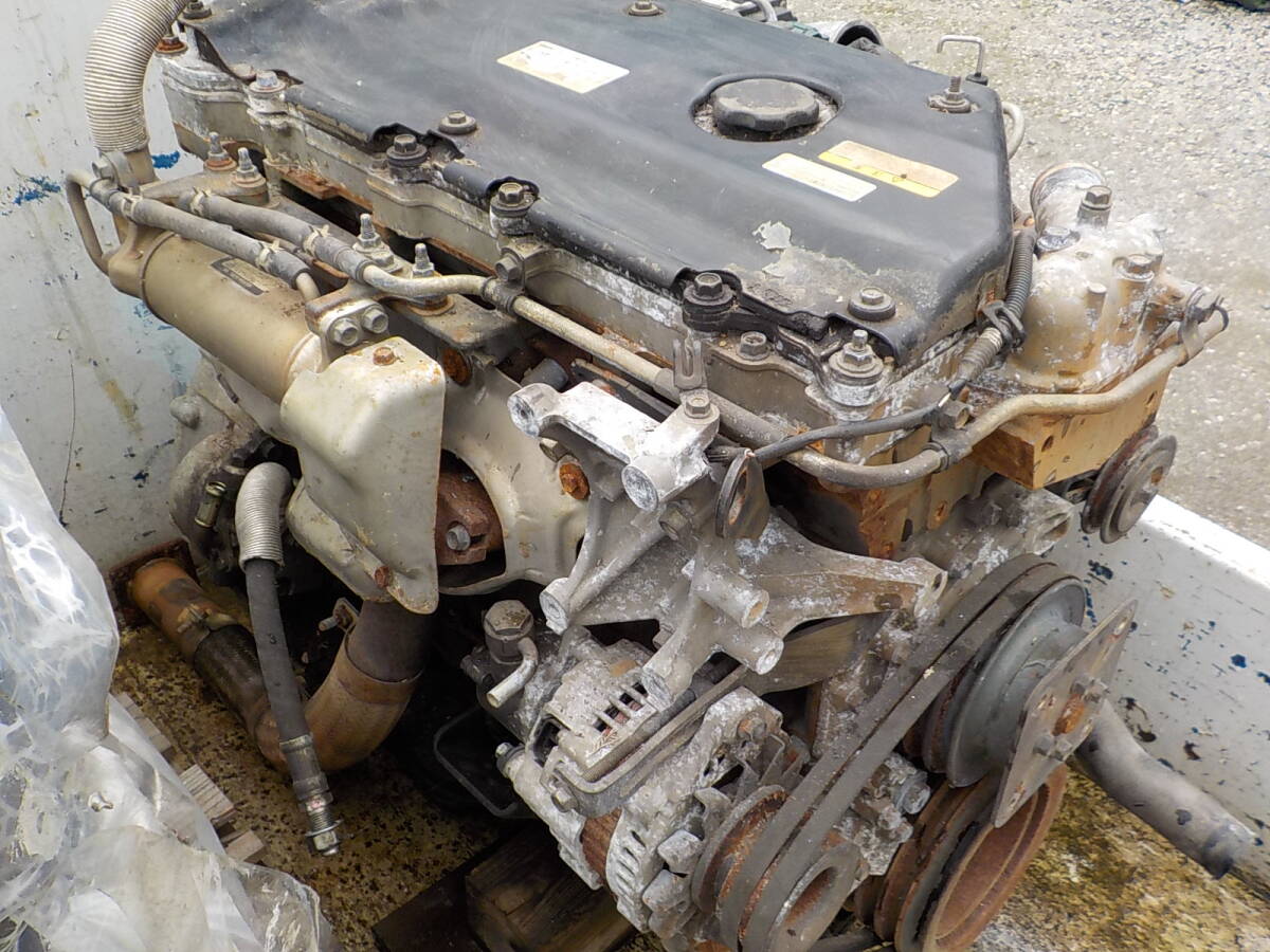 エンジン掛かります修復用4HL1-1 エンジン アトラス いすゞ エルフ 平成16年12月 PB- NKR81 最高出力96/3000kw/r.p.m エンジン送料格安拍卖