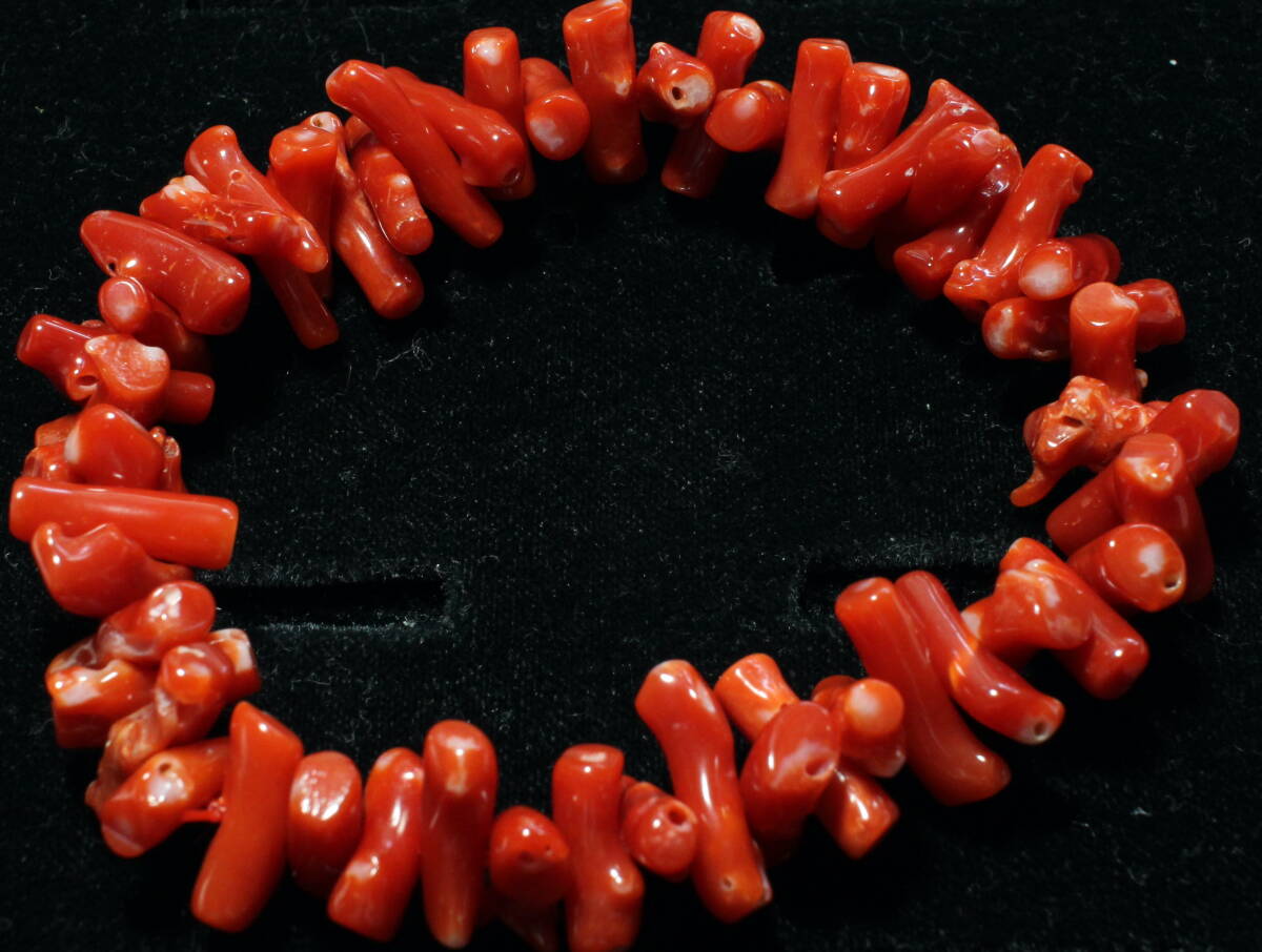 赤珊瑚枝ブレスレットH9603拍卖