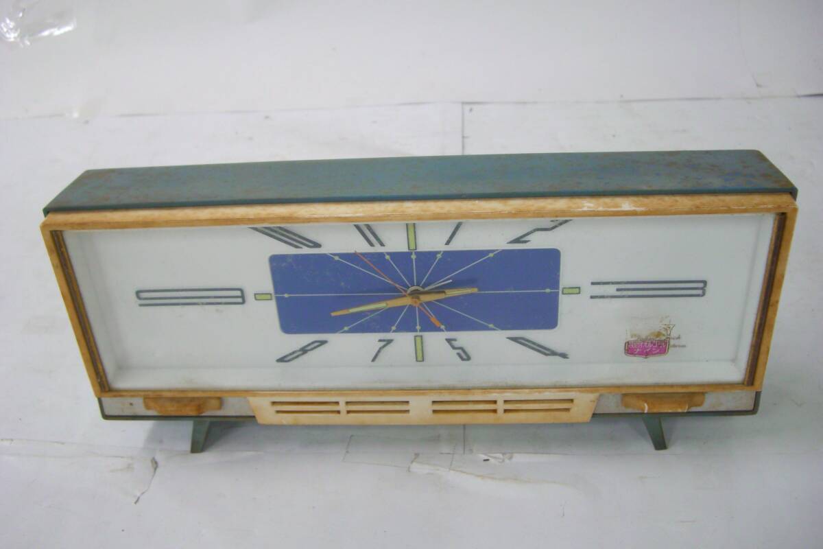 セ富◎60/再2/東京時計/目覚まし時計/オルゴール機能付き/NO.1616 ナイン/TOKYO CLOCK/昭和レトロ/動作確認済み/使用感有★セ富-591★拍卖