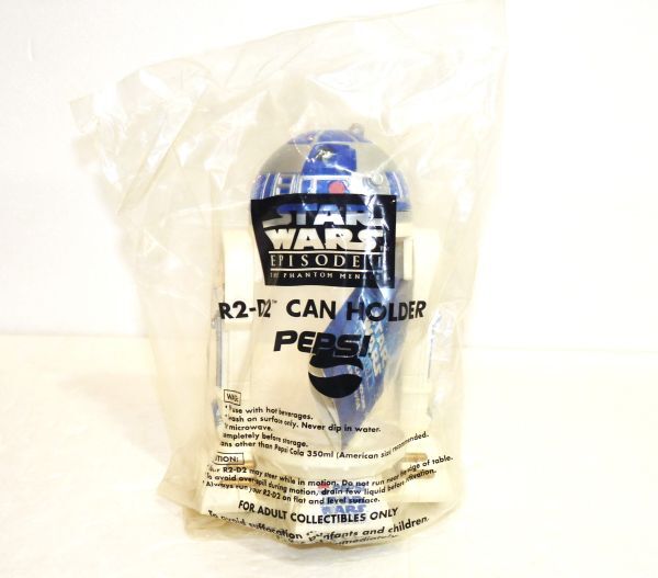 PEPSI(ペプシ)xSTAR WARS(スターウォーズ) エピソード1 R2D2 CAN HOLDER 951245-267C拍卖