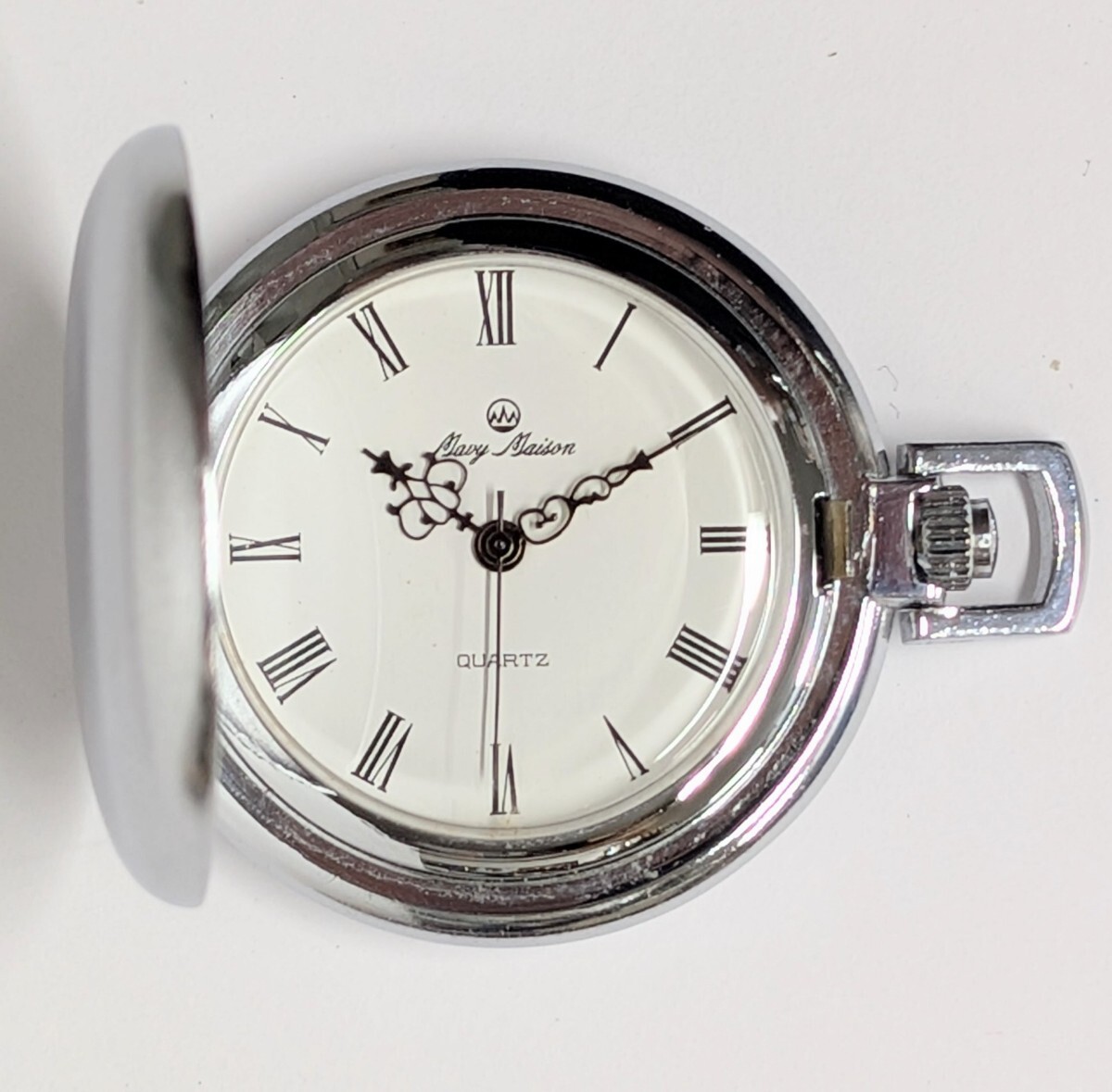☆稼働品☆ Mavy Maison/マビーメイゾン 懐中時計 クオーツ拍卖