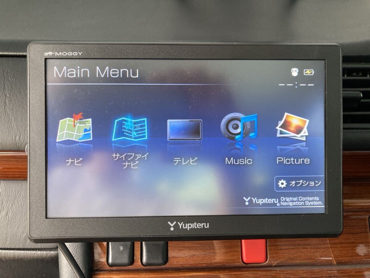 【美品】Yubiteru MOGGY ポータブルナビ シガーソケット電源拍卖