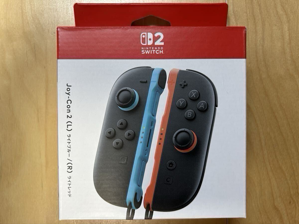 Nintendo 任天堂 純正 Nintendo Switch 2 ニンテンドースイッチ 2 Joy-Con 2 (L) ライトブルー / (R) ライトレッド 新品未使用拍卖