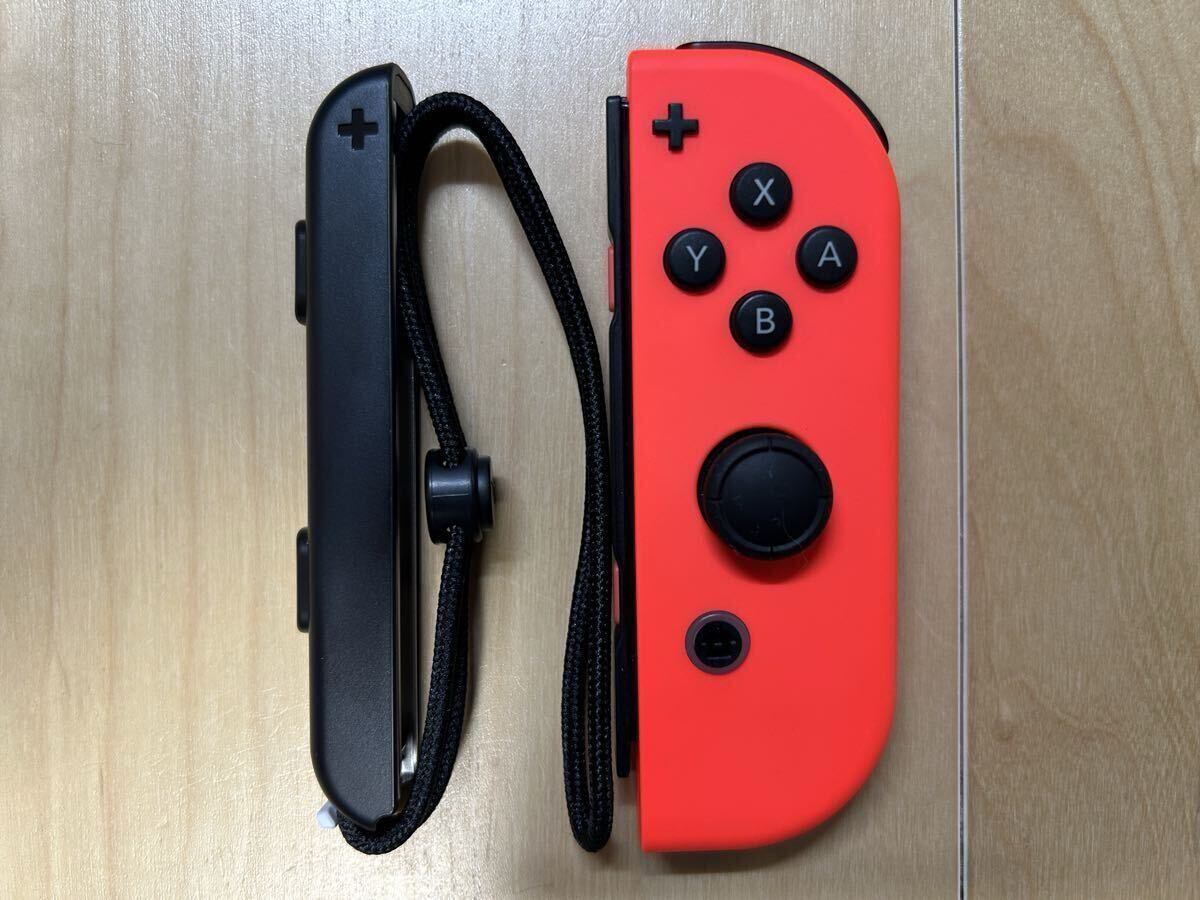 Nintendo 任天堂 純正 Nintendo Switch ニンテンドースイッチ Joy-Con (R) ネオンレッド 美品拍卖