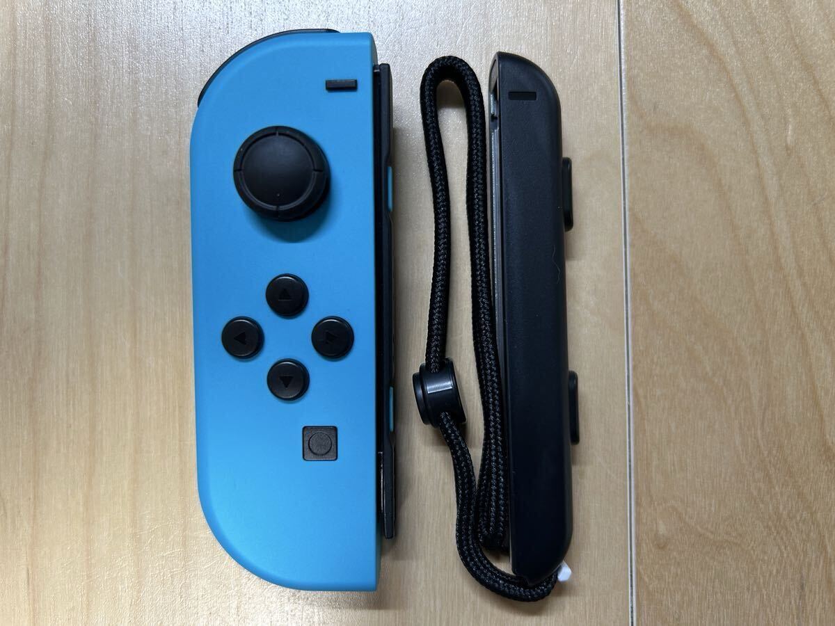 Nintendo 任天堂 純正 Nintendo Switch ニンテンドースイッチ Joy-Con (L) ネオンブルー 美品拍卖