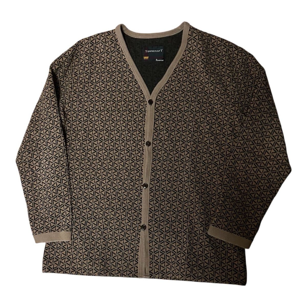 中古品 Penneys TOWNCRAFT 復刻 スウェット カーディガン拍卖