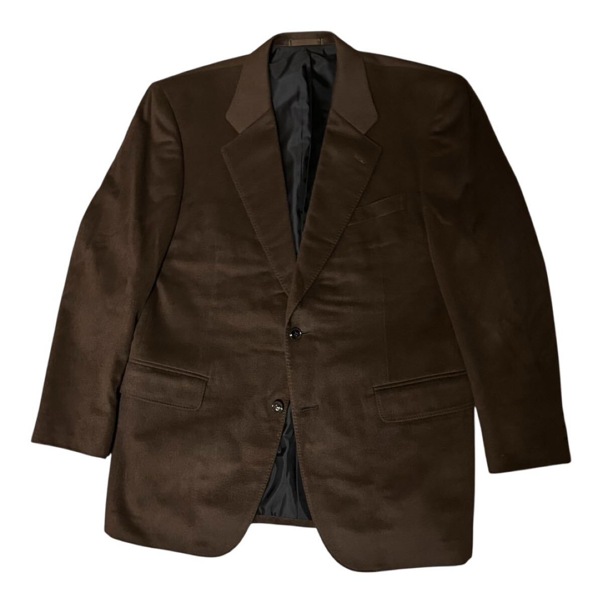 良品 JAEGER London カシミヤ 100% テーラード ジャケット拍卖