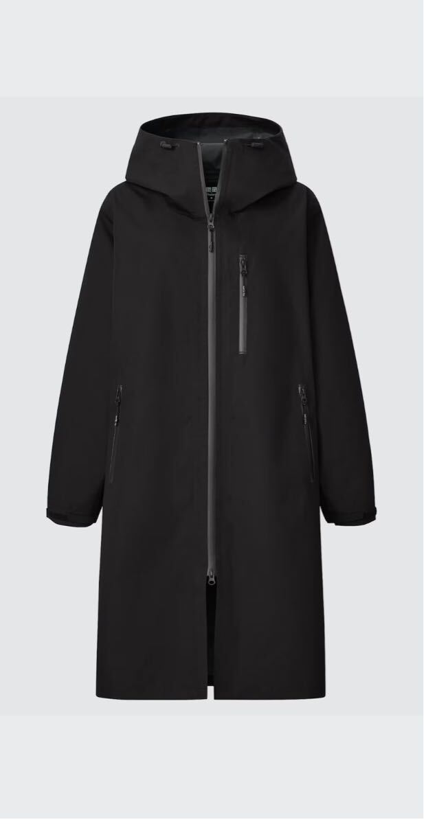 未使用UNIQLO × Theory ブロックテック コート XL BLACK拍卖