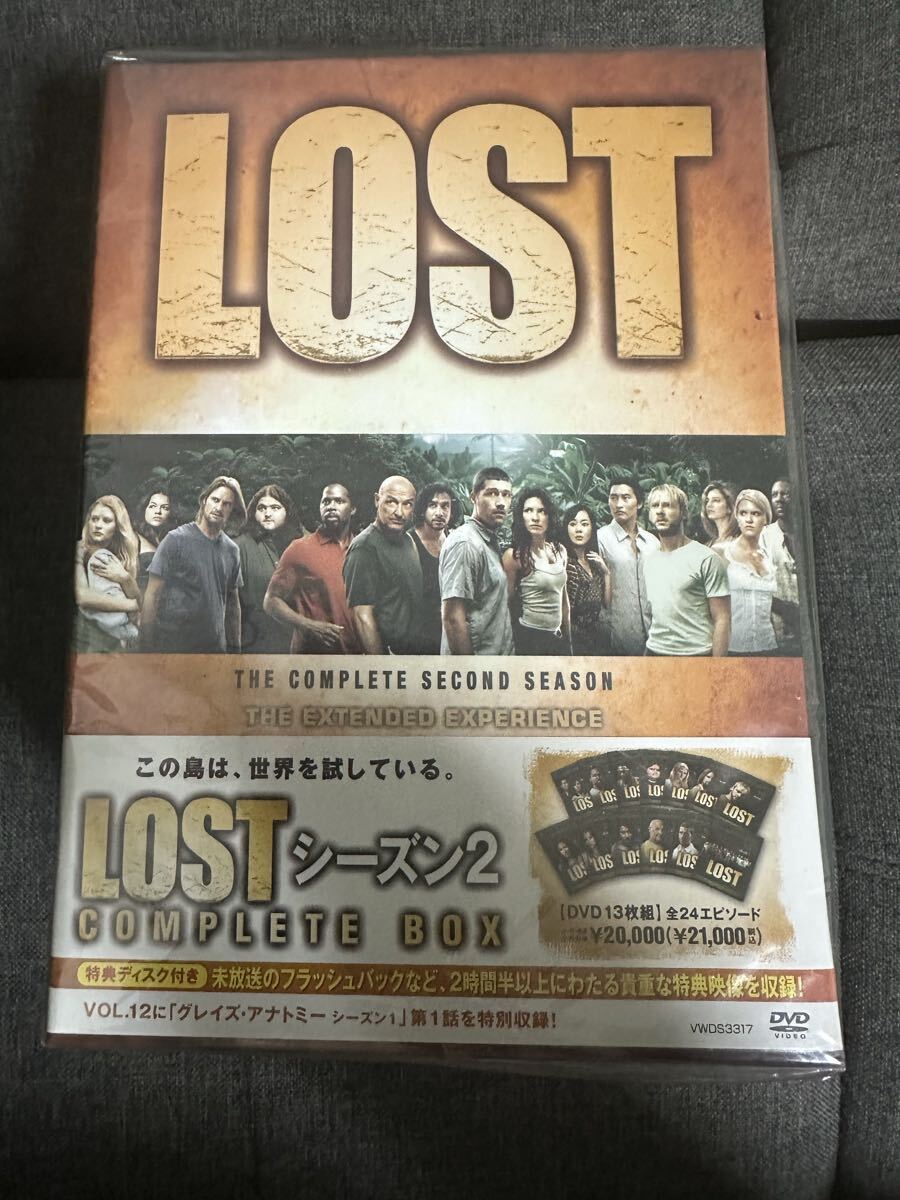 【新品未開封】LOST シーズン2 コンプリートDVD BOX 海外ドラマ ロスト season2拍卖
