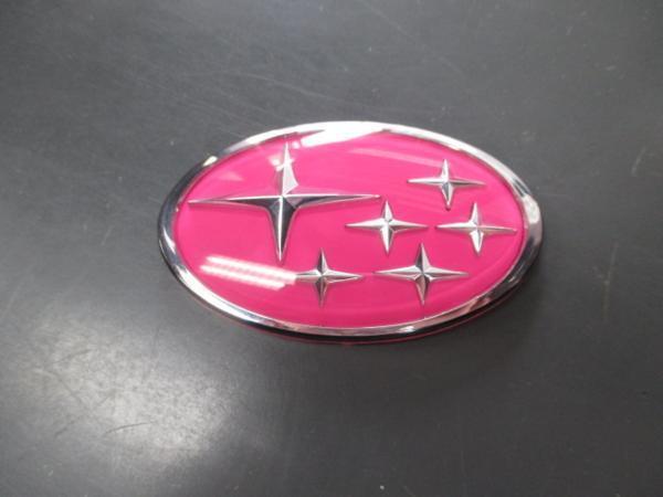 ラ・アンスポーツ インプレッサ GC8/GF8型用 カスタムピンク フロントオーナメント拍卖