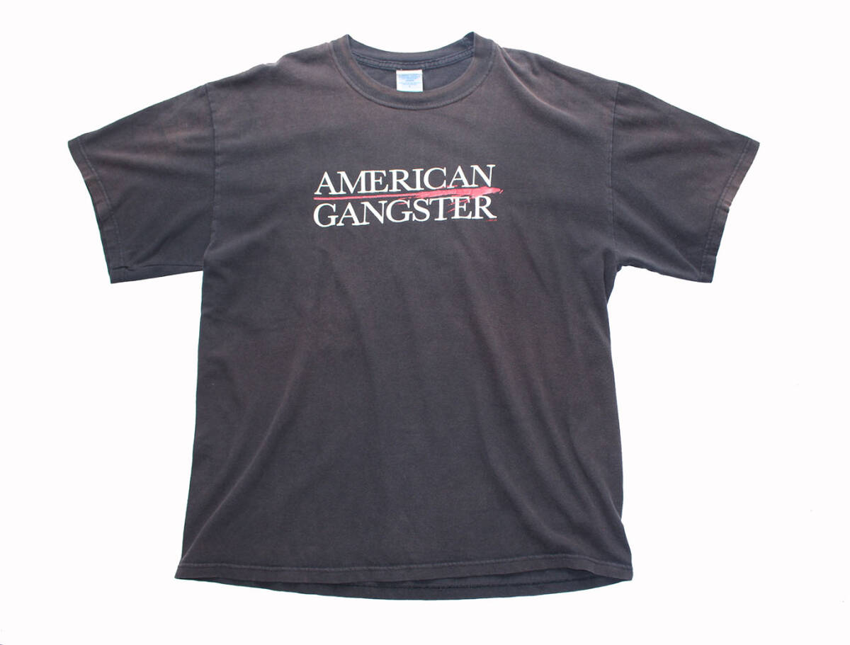 AMERICAN GANGSTER MOVIE TEE アメリカンギャングスター tシャツ拍卖