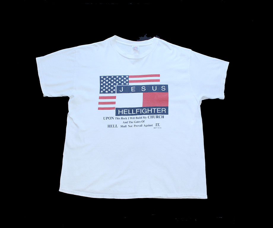 JESUS HELLFIGHTER TEE ジーザス tシャツ拍卖