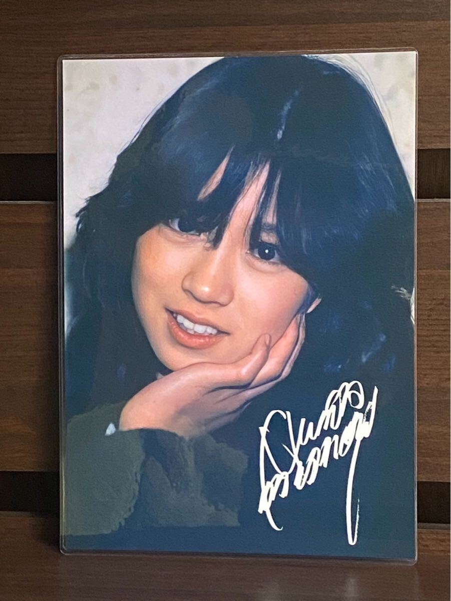 中森明菜 ラミネート ハンドメイド品 A4拍卖