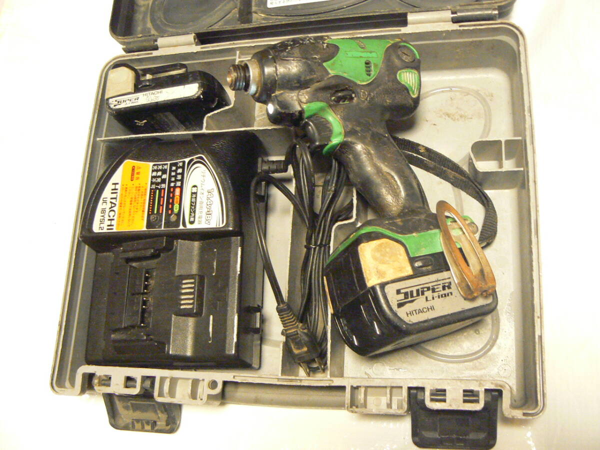 ★ヒタチ14.4Vセット★WH14中古品●送安拍卖