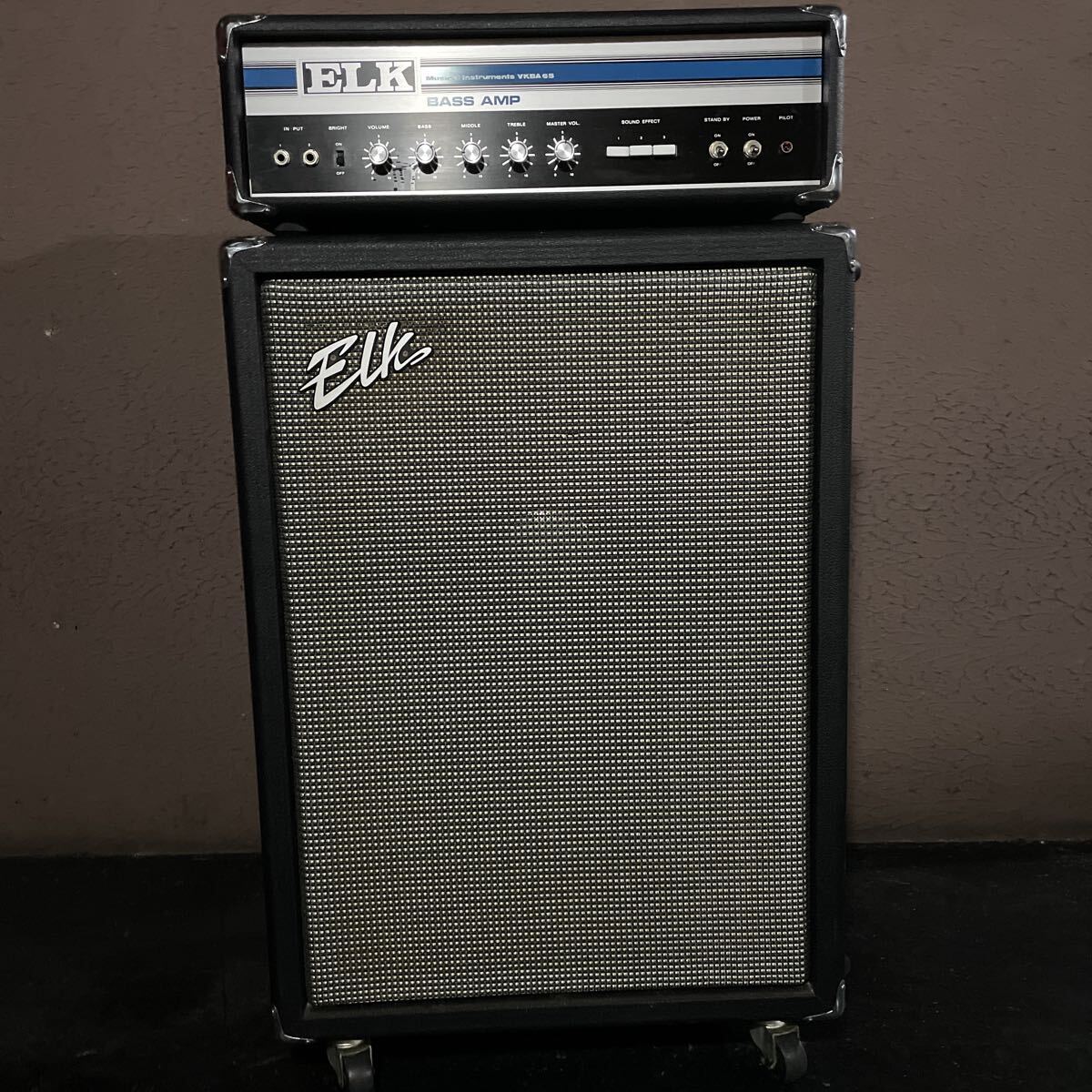 ELK ベースアンプ VKBA 65 ヘッド&キャビネット 引き取り限定拍卖