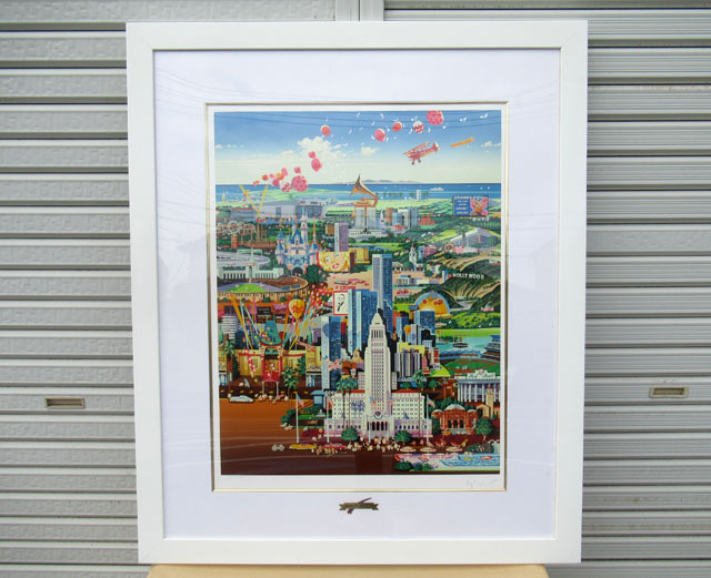 即決■真作 ヒロヤマガタ シルクスクリーン 直筆サイン グラミー2000■ぬ-20拍卖