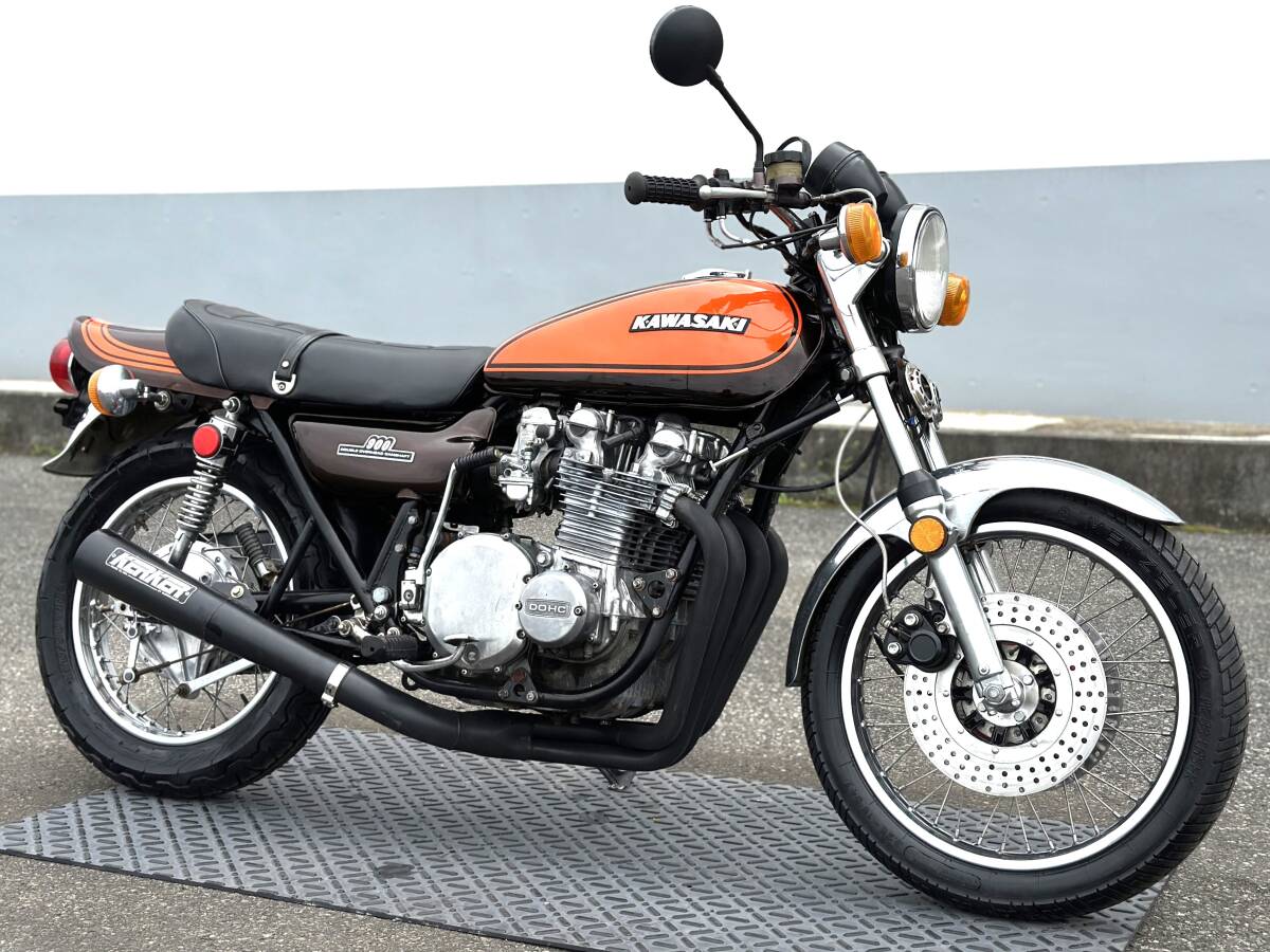 ★KAWASAKI Z1★ 約3年の車検付き!! 火の玉!! カワサキ エンジン実働 走行動画有 書類有 旧車 絶版車 Z1R Z2 KZ900 A4 KZ1000A MK2拍卖