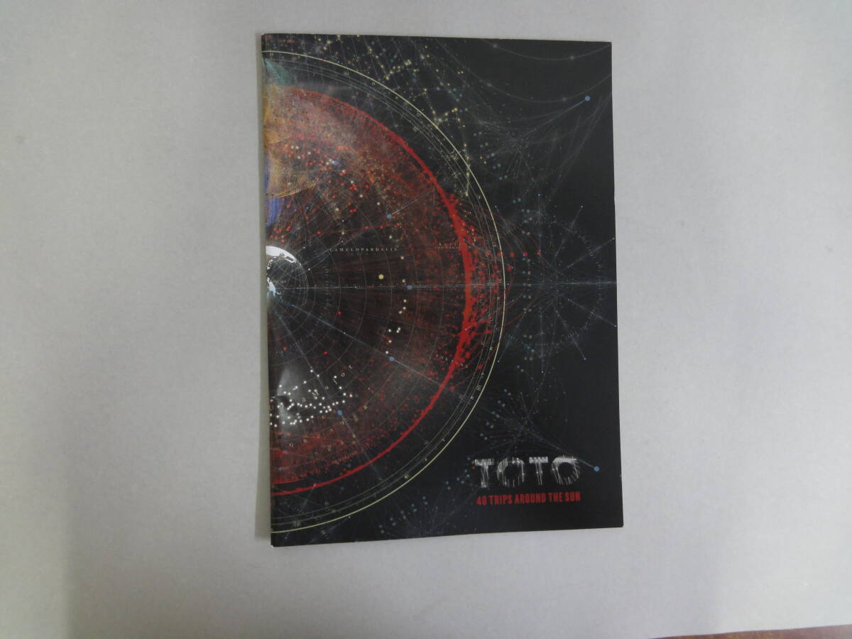 ひU-12 パンフレット TOTO 40 TRIPS AROUND THE SUN拍卖