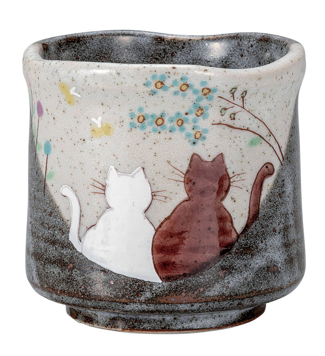 九谷焼!  ☆陽だまり・湯呑☆ K9-701 新品 汲出 煎茶 ほうじ茶 茶器 ギフト拍卖