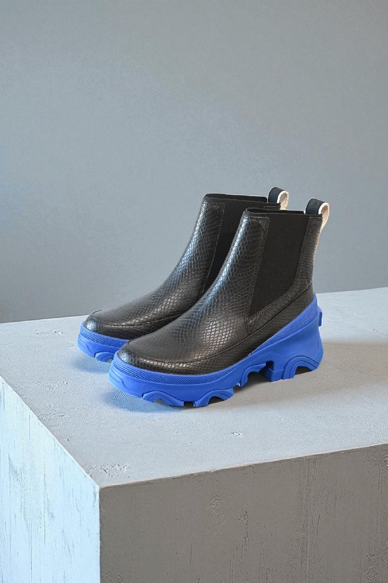 ★美品 SOREL / ソレル *ブレックスブーツチェルシー ウォータープルーフ サイドゴアブーツ/size:24 cm* 古着のgplus広島 2509r2拍卖