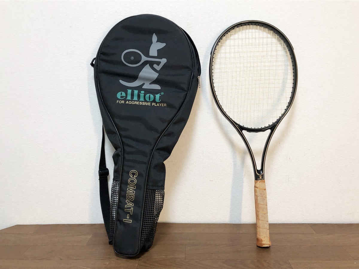 elliot FOR AGGRESSIVE PLAYER ケース付き COMBAT-I テニスラケット拍卖