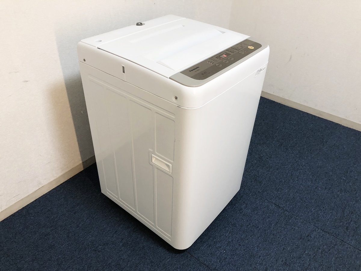 Panasonic 全自動洗濯機 NA-F60B11 上開き 6.0㎏ つけおき強力洗浄搭載 抗菌加工ビッグフィルター採用 パナソニック送風乾燥・ステンレス槽拍卖