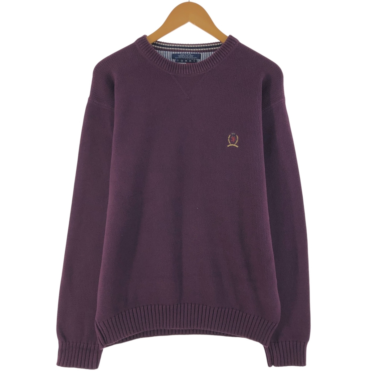 古着 90年代~ トミーヒルフィガー TOMMY HILFIGER コットンニットセーター メンズL相当 ヴィンテージ /eaa463712 【SS2509_30】拍卖