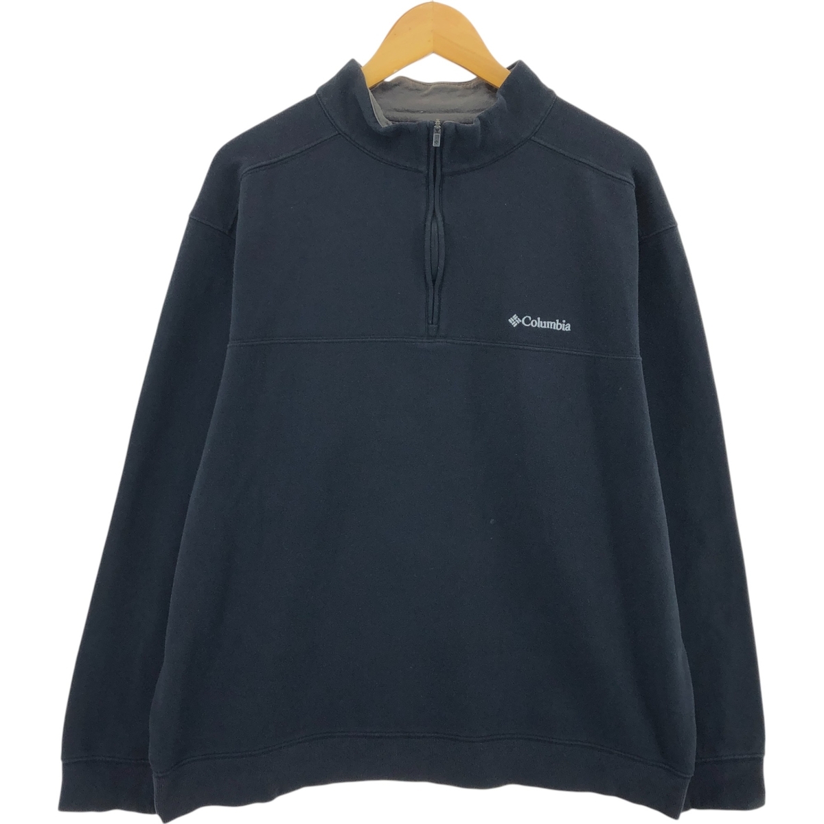 古着 コロンビア Columbia ハーフジップスウェットシャツ トレーナー メンズXL相当 /eaa404096 【SS2509_30】拍卖
