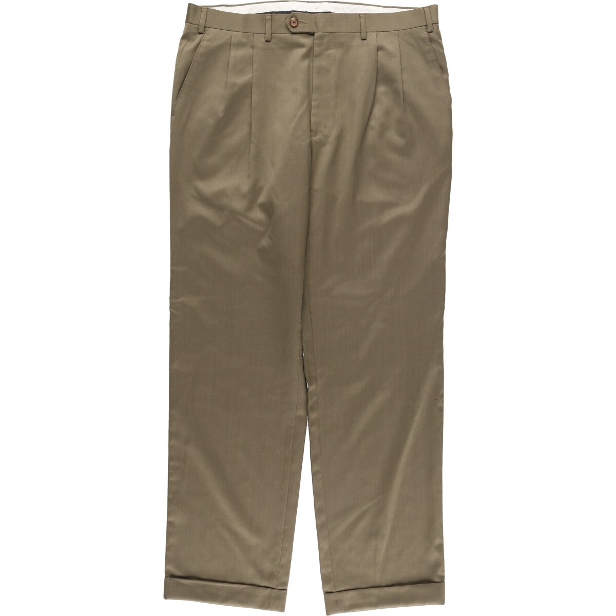 古着 ラルフローレン Ralph Lauren LAUREN ローレン ツータック ウールパンツ スラックス メンズw37相当 /eaa493858 【SS2509_30】拍卖