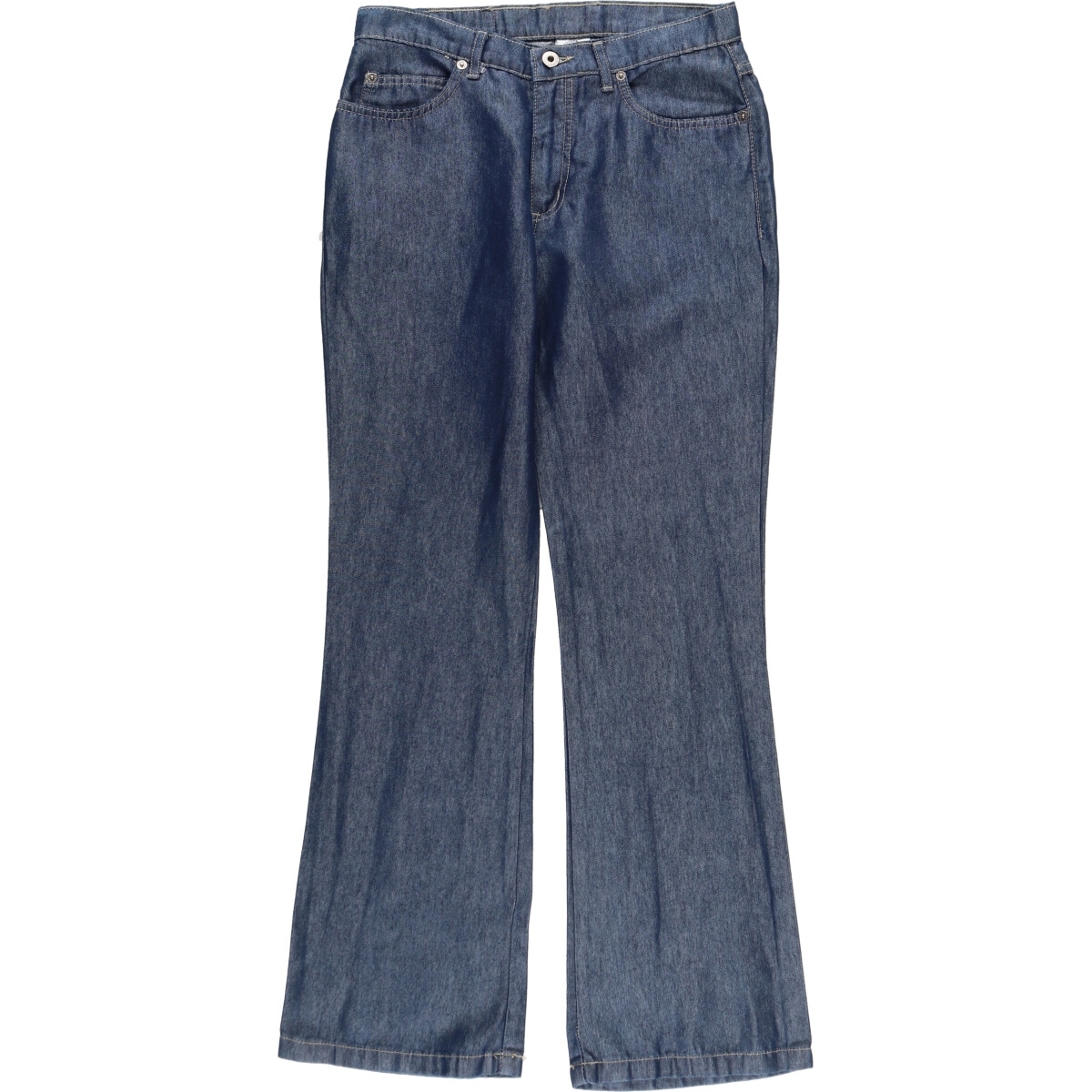 古着 EUNINA フレアカットデニムパンツ USA製 レディースL(w30)相当 /eaa494981 【SS2509_30】拍卖